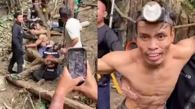 Tras diez días bajo tierra: el emotivo rescate de cinco hombres en una cueva en Laos