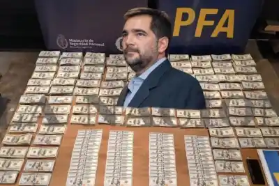 Los fajos de US$100.000 termosellados y la cocaína rosa que hallaron en los allanamientos a un exfuncionario K