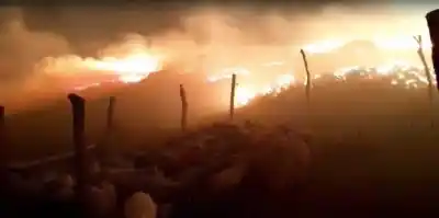 San José de Chasquivil: La batalla silenciosa de los lugareños contra el fuego