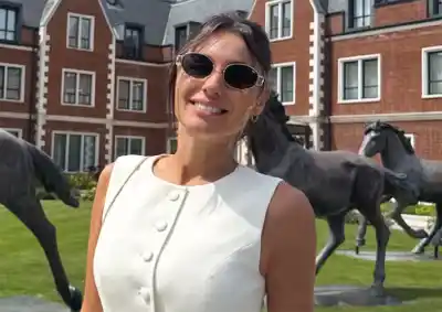 El look que Pampita eligió para un exclusivo encuentro de polo en Londres