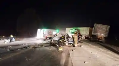 Brutal choque frontal en la ruta 38: un muerto y un herido