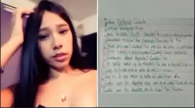 El manuscrito que encontraron en la mochila de Agostina y que dejó helados a sus compañeros