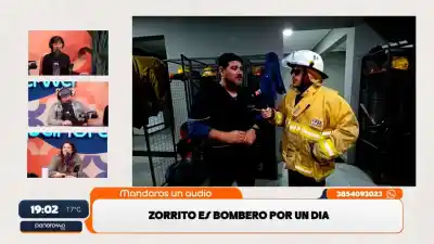 Zorrito Martínez visitó a los bomberos en su día y lo que reveló sobre ellos te va a emocionar