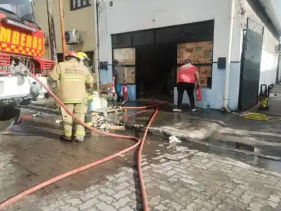 Alarma en Monteros Viejo por Principio de Incendio en un Local Comercial
