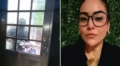 Dos encapuchados armados irrumpieron en su casa: el video del secuestro de una periodista en México