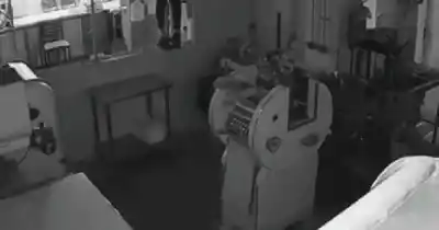 Seis patrulleros lo cercaron, pero el ladrón escapó por los techos de una fábrica de pastas