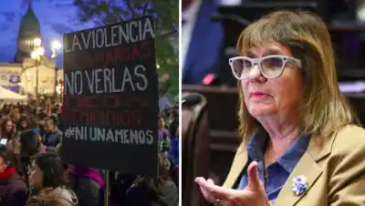 El dato que Bullrich destacó en plena marcha del Ni Una Menos y Milei retuiteó al instante