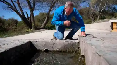 Llegó al Pozo del Pescado y lo que vio la dejó sin aliento