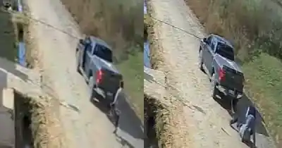 Lo ató a su camioneta y lo arrastró por la calle: la insólita venganza de un comerciante contra un ladrón