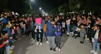 Dolor en Río Seco: Marcharon por Justicia para Luján Nieva