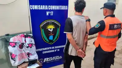 Allanaron un domicilio en barrio Belgrano Sur y lo que encontraron vinculó al detenido con varios robos