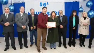 El homenaje que emocionó a todos en el 56° aniversario de la Dirección de Tránsito