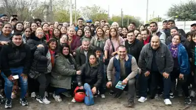Supervisó un operativo en el barrio Borges y lo que encontró en un predio dejó a todos sorprendidos