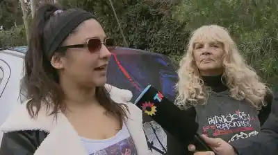 Abuela y nieta revelan el encuentro que tuvieron con el Indio Solari antes de su partida