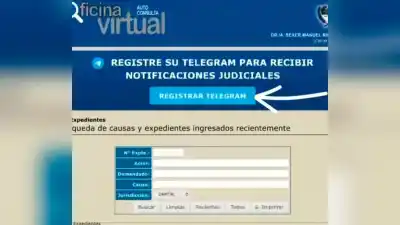 Abogados de Santiago del Estero recibirán notificaciones judiciales por Telegram: así se activa el servicio