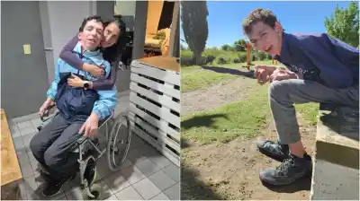 El drama del joven de 2,30 metros que no para de crecer: su madre reveló la odisea diaria y el inesperado gesto de Manu Ginóbili