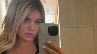 Wanda Nara revolucionó las redes: look total black y bolso Chanel de 5 mil dólares para entrenar