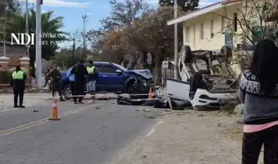 Huía de Gendarmería, chocó de frente y dos inocentes perdieron la vida en Colalao del Valle