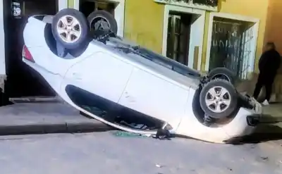 Chocó, volcó y terminó demorado: lo que pasó en Tilcara