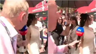 El insólito desplante de Kim Kardashian al periodista estrella de la F1 que dejó a todos helados