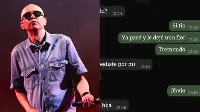 Un tío desde España le pidió un favor a su sobrina en el velorio del Indio y su respuesta quebró a todos