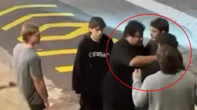 El impactante video que selló la detención del rugbier que empujó a un joven frente a un auto