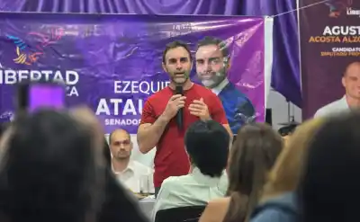 El senador que recorrió tres localidades y se llevó una sorpresa que no esperaba