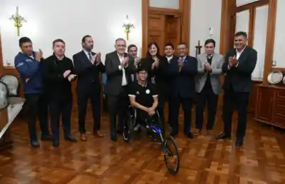 La silla que cambiará su vida: Jaldo cumple el sueño de un atleta paralímpico tucumano