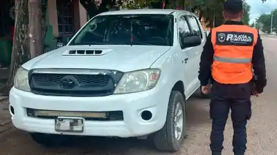 Una camioneta con pedido de secuestro desde 2019 fue detectada en un control de rutina