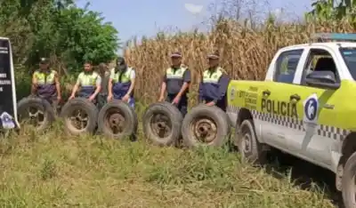 Recuperan ruedas de carros helvéticos robadas en Orán