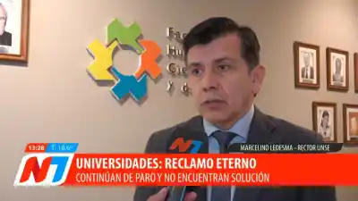 Rector de la UNSE lanzó una advertencia que preocupa a toda la comunidad universitaria