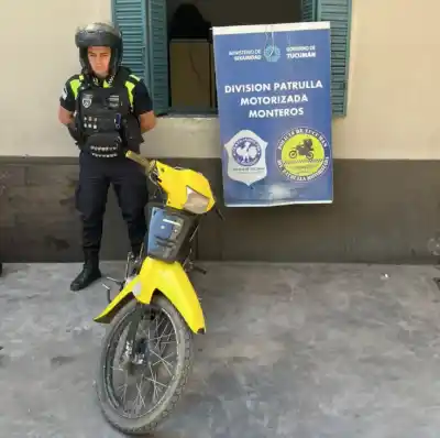Secuestro de motocicleta en Monteros: Un vehículo con pasado robado