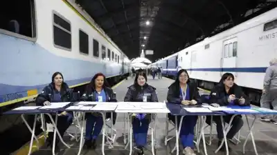 Más de 350 consultas en un día: el Tren Sanitario ya está en Tucumán y no para