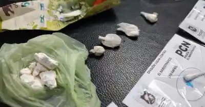 Un kiosco de drogas en San Rafael: lo que la policía encontró adentro