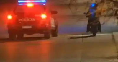La fuga que terminó en segundos: dos detenidos tras ser descubiertos por cámaras del CEO en Guaymallén