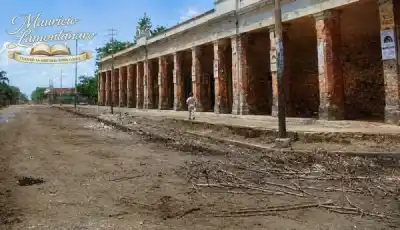 La foto que revive el Mercado del Sud: el gigante de 9.000 m² que ocupó el lugar del Palacio de Tribunales