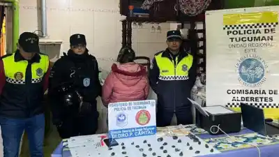 Iban por un robo y terminaron desactivando un kiosco narco: lo que encontraron adentro