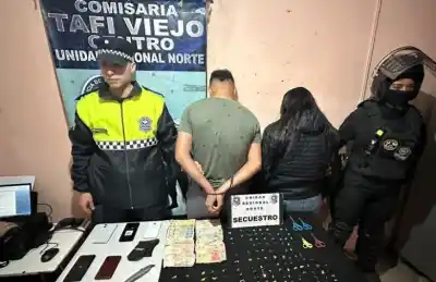 Allanaron su casa por un robo y se toparon con un cargamento de pasta base