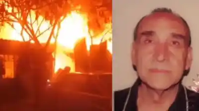 Desapareció y lo buscaron sin éxito: su hijo insistió en revisar una casa quemada y encontró restos humanos