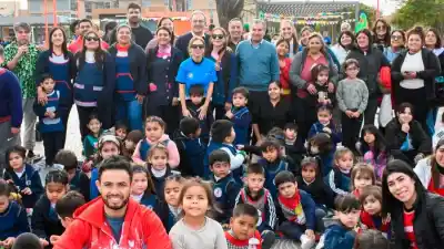 Jornada de juegos en Parque Norte: el detalle que emocionó a los funcionarios