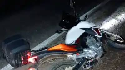 Chocó a un motociclista en la Ruta 34 y escapó: buscan al conductor que abandonó a la víctima
