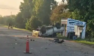 Tragedia en la ruta 325: un monterizo pierde la vida en un choque