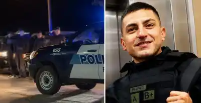 Llegó el cuerpo del agente federal tucumano asesinado en Rosario: el velatorio que estremece a todos