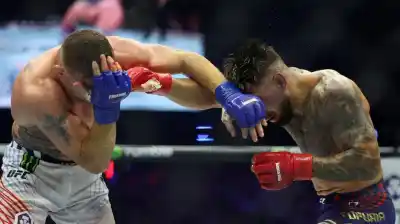 Tras perder con Gaethje, Ilia Topuria terminó en el hospital y temen lo peor