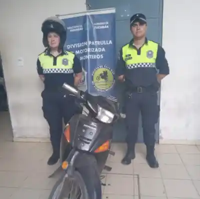 Recuperan en Monteros una Honda Wave robada hace una década en la Capital