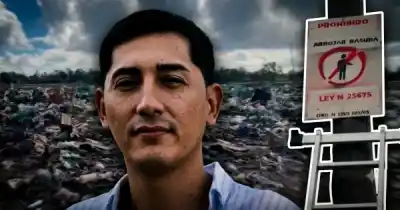 Mientras lo acusan de basurales clandestinos, el hijo del intendente de Perico salió a poner carteles ambientales