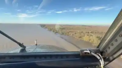 Zarpó a pescar y nunca volvió: la Prefectura busca desesperadamente a cinco hombres en el Río de la Plata