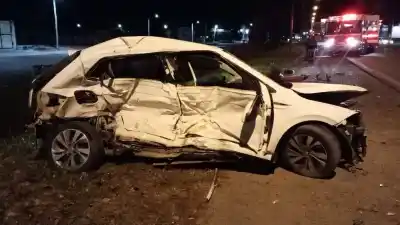 Tres vehículos chocaron en la Ruta 8: lo que pasó después te va a sorprender