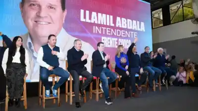 Llamil Abdala lanzó su candidatura en La Banda con un fuerte mensaje de unidad