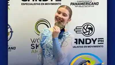 Bahía Blanca arrasó en el Panamericano de patín artístico: oro, plata y bronce para el mismo club